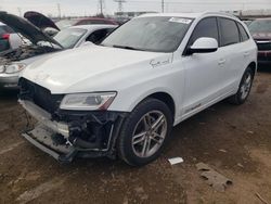 Salvage cars for sale at Elgin, IL auction: 2014 Audi Q5 Premium Plus