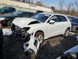 Salvage cars for sale at New Britain, CT auction: 2024 Audi Q3 Premium S Line 45