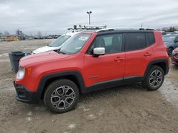 Salvage cars for sale at Indianapolis, IN auction: 2015 Jeep Renegade Limited