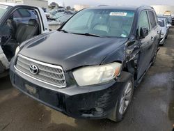 Vehiculos salvage en venta de Copart Martinez, CA: 2008 Toyota Highlander Hybrid Limited