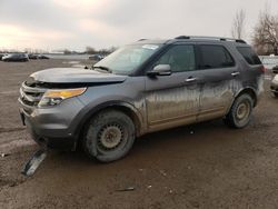 Salvage cars for sale from Copart Ontario Auction, ON: 2014 Ford Explorer Limited