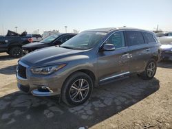 Salvage cars for sale at Indianapolis, IN auction: 2020 Infiniti QX60 Luxe