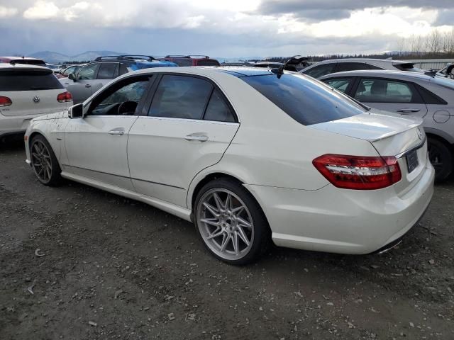 2012 Mercedes-Benz E 550 4matic