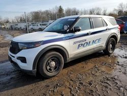 Vehiculos salvage en venta de Copart Chalfont, PA: 2022 Ford Explorer Police Interceptor