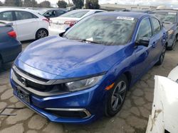 Salvage cars for sale from Copart Martinez, CA: 2020 Honda Civic LX