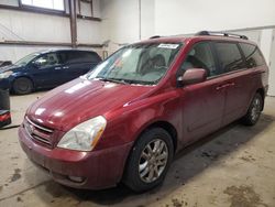 KIA salvage cars for sale: 2008 KIA Sedona EX