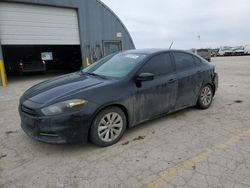 Salvage cars for sale from Copart Wichita, KS: 2014 Dodge Dart SXT