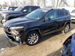 Jeep Cherokee Limited salvage cars for sale: 2014 Jeep Cherokee Limited