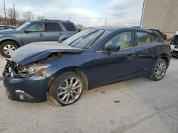 Salvage cars for sale from Copart Lawrenceburg, KY: 2014 Mazda 3 Grand Touring