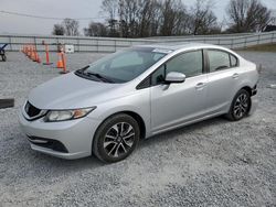 Honda Civic EX salvage cars for sale: 2015 Honda Civic EX