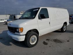 Salvage cars for sale from Copart New Orleans, LA: 2001 Ford Econoline E250 Van