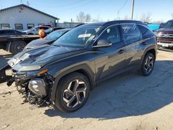 Salvage cars for sale from Copart Pekin, IL: 2023 Hyundai Tucson Limited