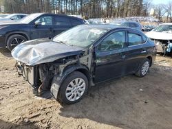 Nissan Sentra S Vehiculos salvage en venta: 2015 Nissan Sentra S