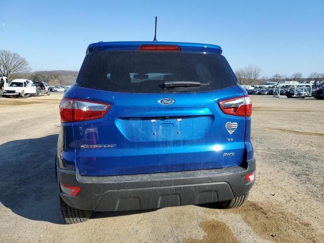 2021 Ford Ecosport SE