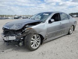 Salvage cars for sale at Houston, TX auction: 2008 Infiniti M45 Base
