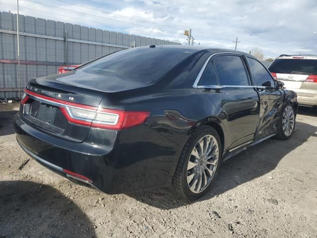 2017 Lincoln Continental Reserve