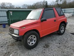 Salvage cars for sale at Augusta, GA auction: 1994 GEO Tracker