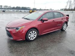 Vehiculos salvage en venta de Copart Dunn, NC: 2022 Toyota Corolla LE