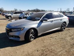 Honda Accord Sport salvage cars for sale: 2018 Honda Accord Sport