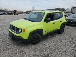 Salvage cars for sale at Hueytown, AL auction: 2017 Jeep Renegade Sport