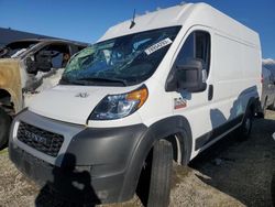 Salvage cars for sale from Copart Rancho Cucamonga, CA: 2022 Dodge RAM Promaster 2500 2500 High
