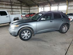 Salvage cars for sale from Copart Phoenix, AZ: 2005 Infiniti FX35