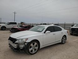 Vehiculos salvage en venta de Copart Andrews, TX: 2010 Lexus LS 460