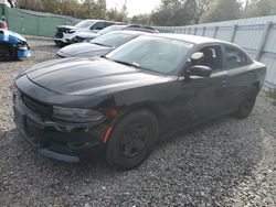 Dodge Charger salvage cars for sale: 2015 Dodge Charger Police