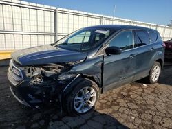 Salvage cars for sale at Dyer, IN auction: 2019 Ford Escape SE