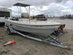 Aquasport Boat Only salvage cars for sale: 1985 Aquasport Boat Only