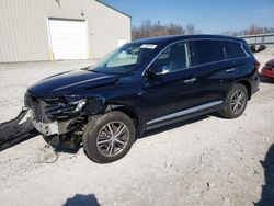 Salvage cars for sale from Copart Lawrenceburg, KY: 2017 Infiniti QX60