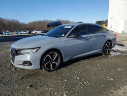 Salvage cars for sale at Windsor, NJ auction: 2022 Honda Accord Sport