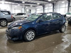 Salvage cars for sale at Ham Lake, MN auction: 2018 Toyota Corolla L