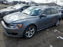 Salvage cars for sale at North Las Vegas, NV auction: 2014 Volkswagen Passat SE