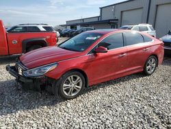 Salvage cars for sale at Wayland, MI auction: 2018 Hyundai Sonata Sport