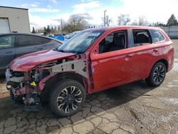 Salvage cars for sale from Copart Woodburn, OR: 2018 Mitsubishi Outlander SE