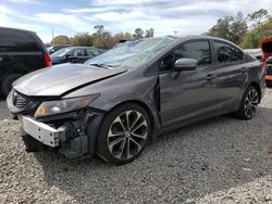 Honda Civic SE salvage cars for sale: 2015 Honda Civic SE