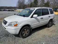 Honda salvage cars for sale: 2005 Honda Pilot EXL