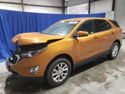 Salvage cars for sale from Copart Hurricane, WV: 2018 Chevrolet Equinox LT