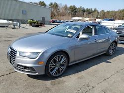 Salvage cars for sale at Exeter, RI auction: 2016 Audi A7 Prestige