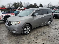 Nissan Quest S salvage cars for sale: 2012 Nissan Quest S