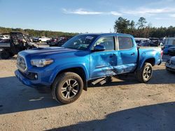 Toyota Tacoma salvage cars for sale: 2017 Toyota Tacoma Double Cab