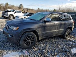 Salvage cars for sale at Candia, NH auction: 2018 Jeep Grand Cherokee Limited