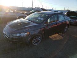 Salvage cars for sale at Greenwood, NE auction: 2017 Ford Fusion SE