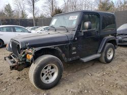 Vehiculos salvage en venta de Copart Waldorf, MD: 2004 Jeep Wrangler / TJ Sahara