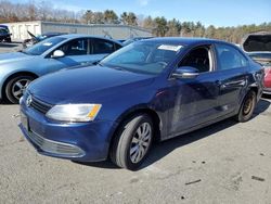 Salvage cars for sale from Copart Exeter, RI: 2012 Volkswagen Jetta SE