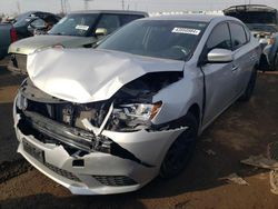 Nissan salvage cars for sale: 2017 Nissan Sentra S