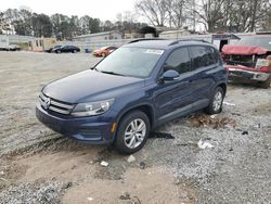 Salvage cars for sale from Copart Fairburn, GA: 2016 Volkswagen Tiguan S