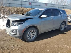 Salvage cars for sale from Copart Davison, MI: 2024 Chevrolet Equinox LT