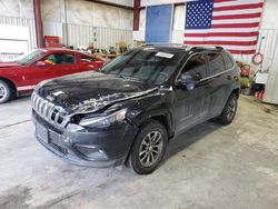 Jeep salvage cars for sale: 2020 Jeep Cherokee Latitude Plus